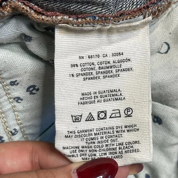 Pilcro and the Letterpress Women's Hyphen Denim Jeans Size 29 Petite - Picture 9 of 10